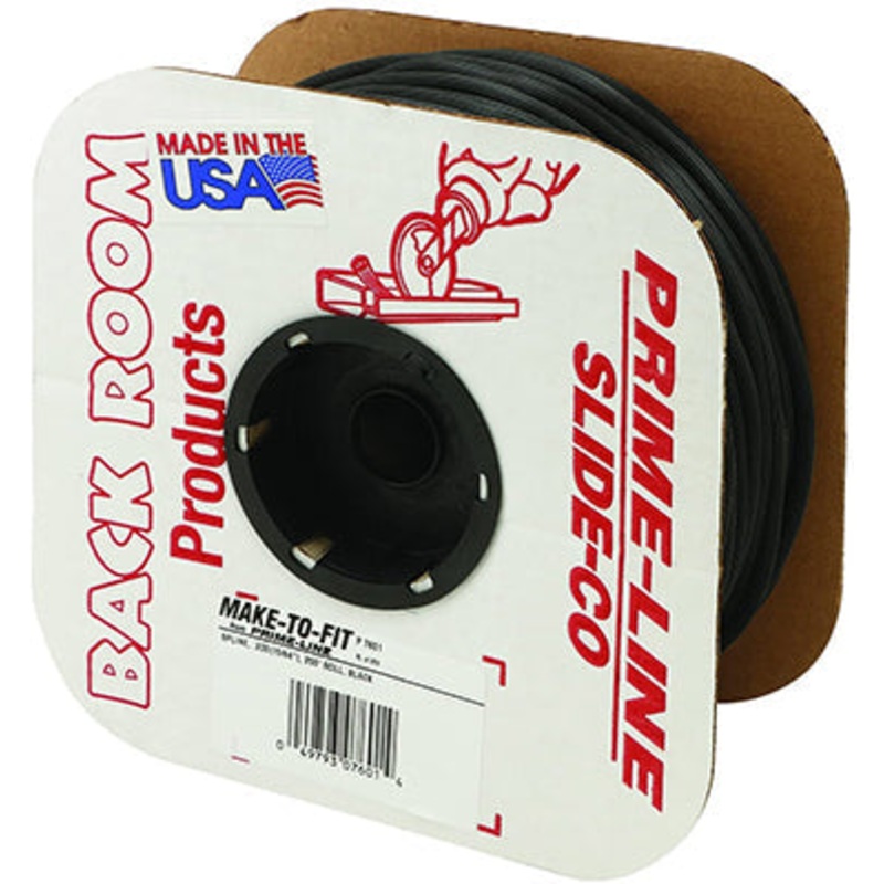 1/8X250  BLK SPLINE