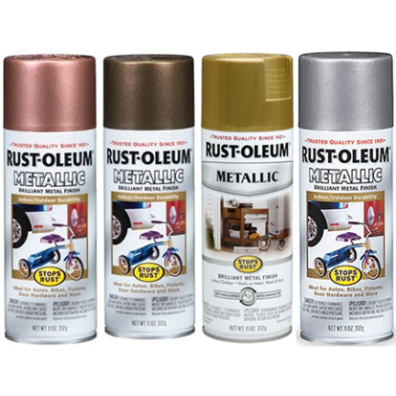 12OZ BURNISHED BRASSMETALLIC SPRAY