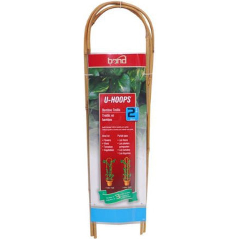2  BAMBOO U HOOPS 3-PK