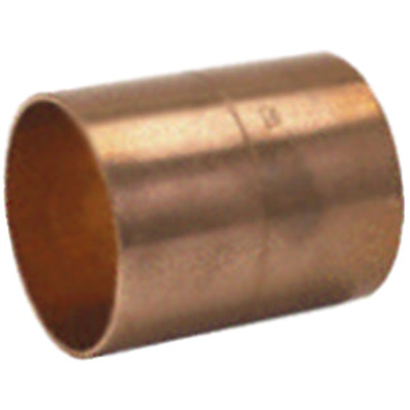 3/8 WROT COUPLING W/STOP