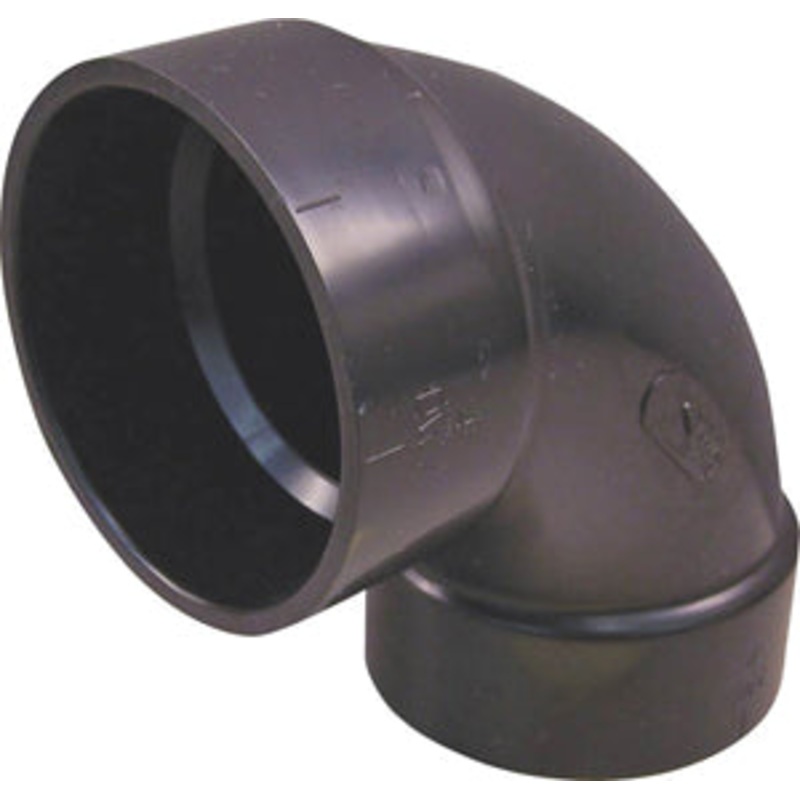 3  ABS 90DEG SANITARY ELBOW