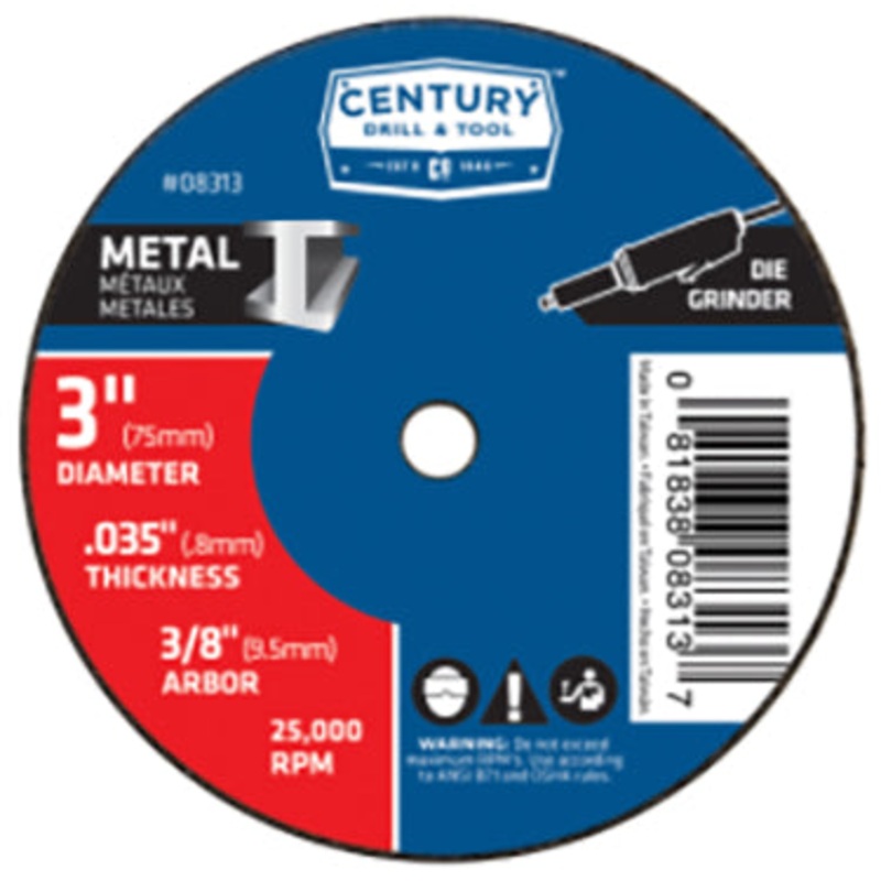 3X.035 METAL CUT OFF WHL