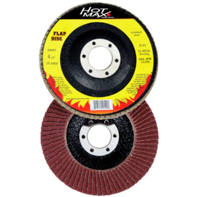 4-1/2  80 GRIT FLAP DISC