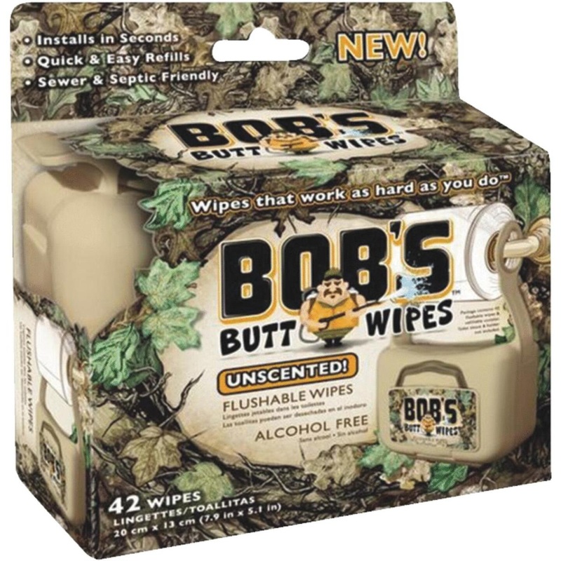 Sterling Bob’s Butt Wipes Hanging Dispenser (42 Count)