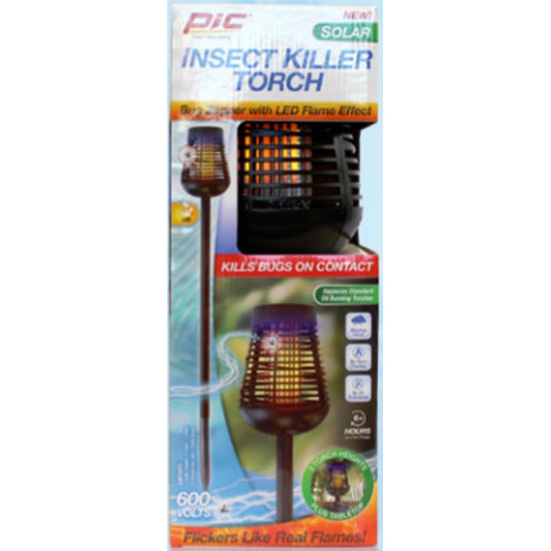 TORCH INSECT KILLER W/LED FLAME