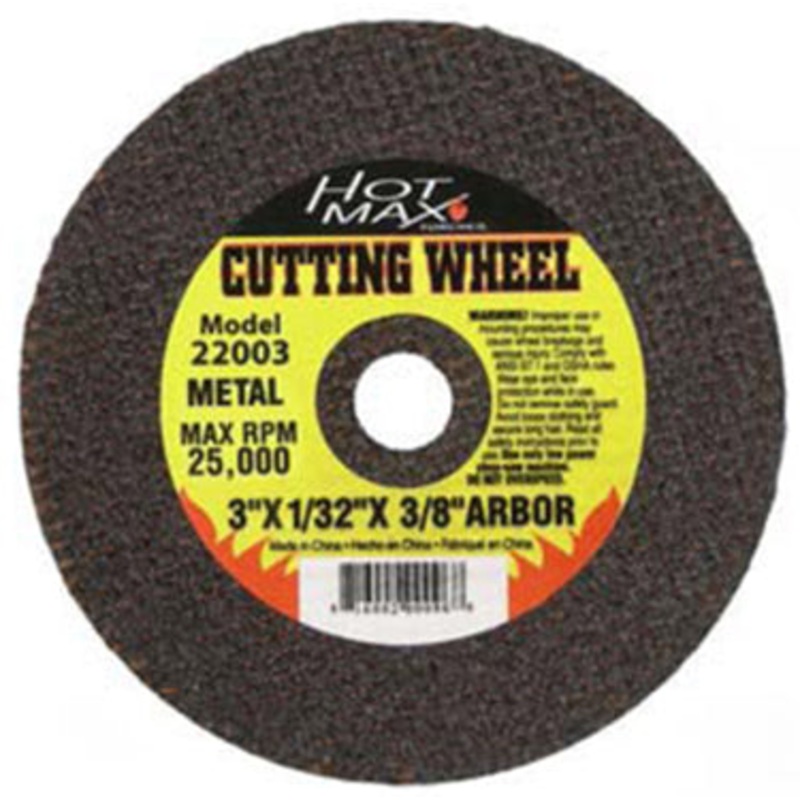 WHEEL 3X1/16 CUT 0FF