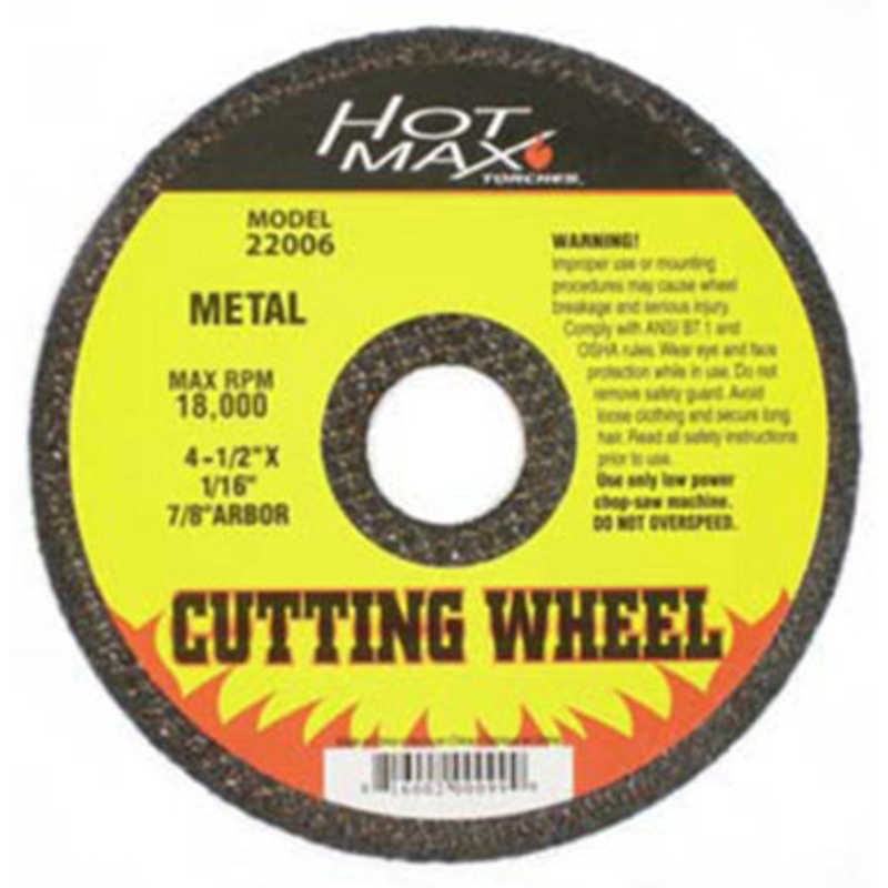 WHEEL 4-1/2X1/16 CUT OFF