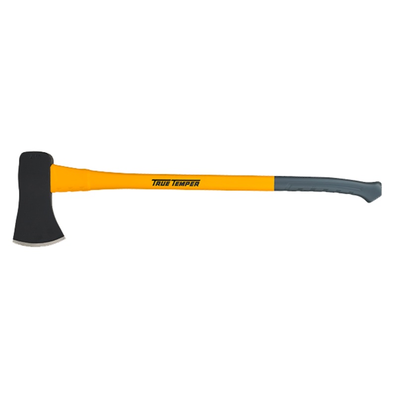 True Temper Toughstrike 3.5 Lb. Single Bit Michigan Axe, Fiberglass Handle