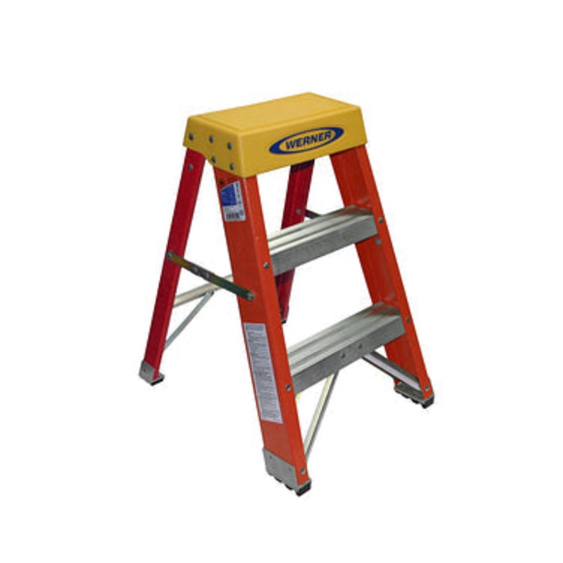 Werner 2ft Type IA Fiberglass Step Stool 6202