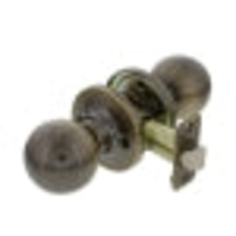 Ultra Hardware Chestnut Hill Ball Knob Passage, Antique Brass Finish