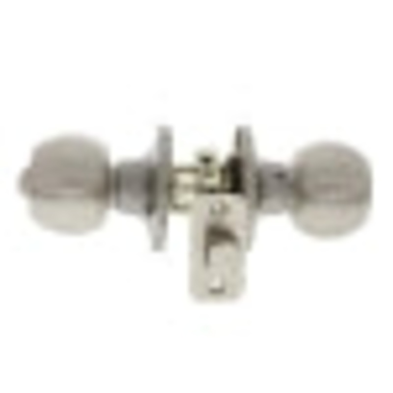 Ultra Hardware Chestnut Hill Ball Knob Privacy, Satin Nickel Finish