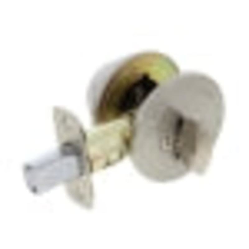 Ultra Hardware Deadbolt 1-Cylinder, Stainless Steel, Single