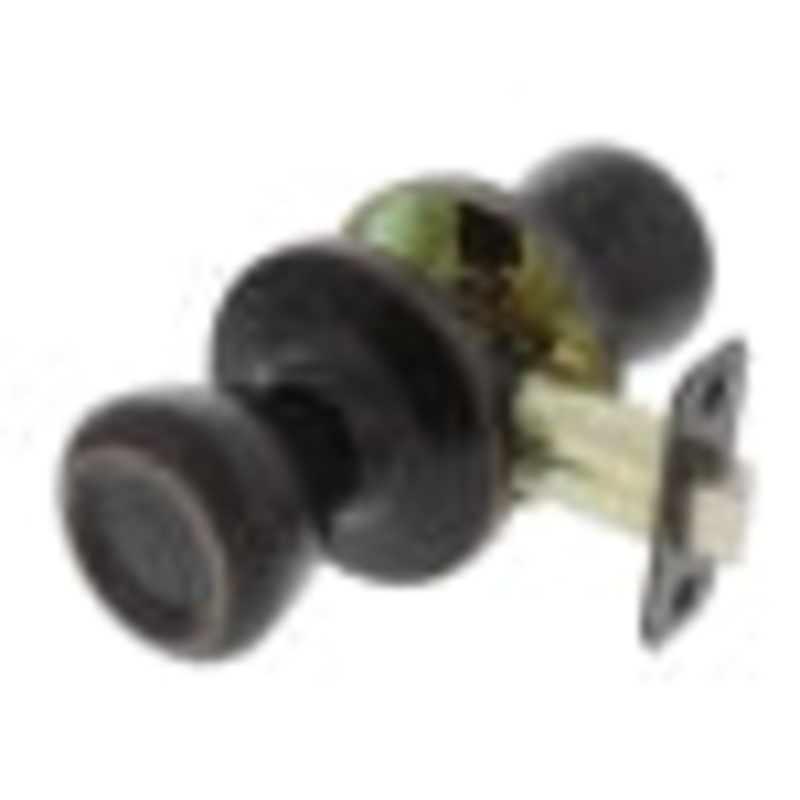 Ultra Hardware Tulip Knob Passage, Oil Rubbed Bronze Finish