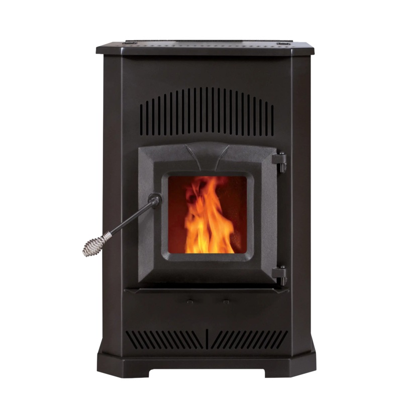 Summers Heat Pellet Stove- 24,000 Btu 80-lb Hopper