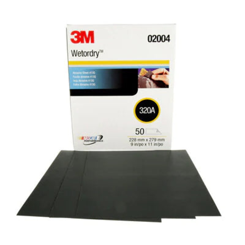 3M Wetordry Abrasive Sheet 413Q