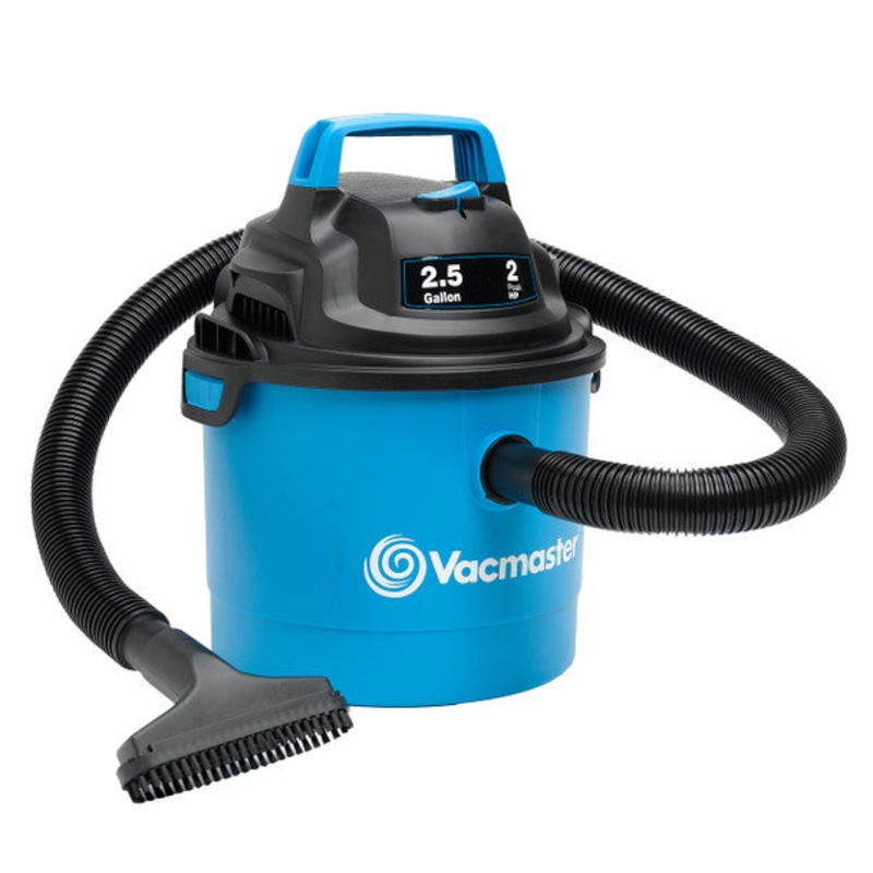 Vacmaster 2.5-Gallon* 2 Peak Hp Wall Mountable Wet/Dry Vacuum