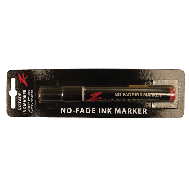 Z Tags No-Fade ink marker