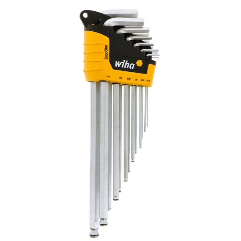 Wiha Tools 13 Piece MagicRing Ball End Hex L-Key Set – Inch