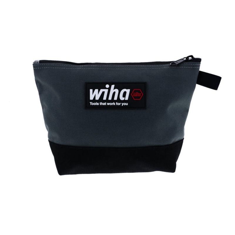 Wiha Tools Cordura Multi-Purpose Heavy-Duty Zipper Tool Pouch