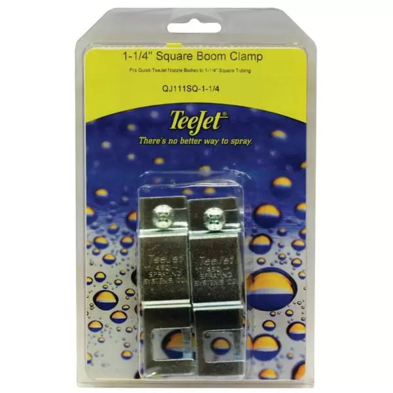 TeeJet Technologies 2-Pack 1-1/4 Square Boom Hose Clamp