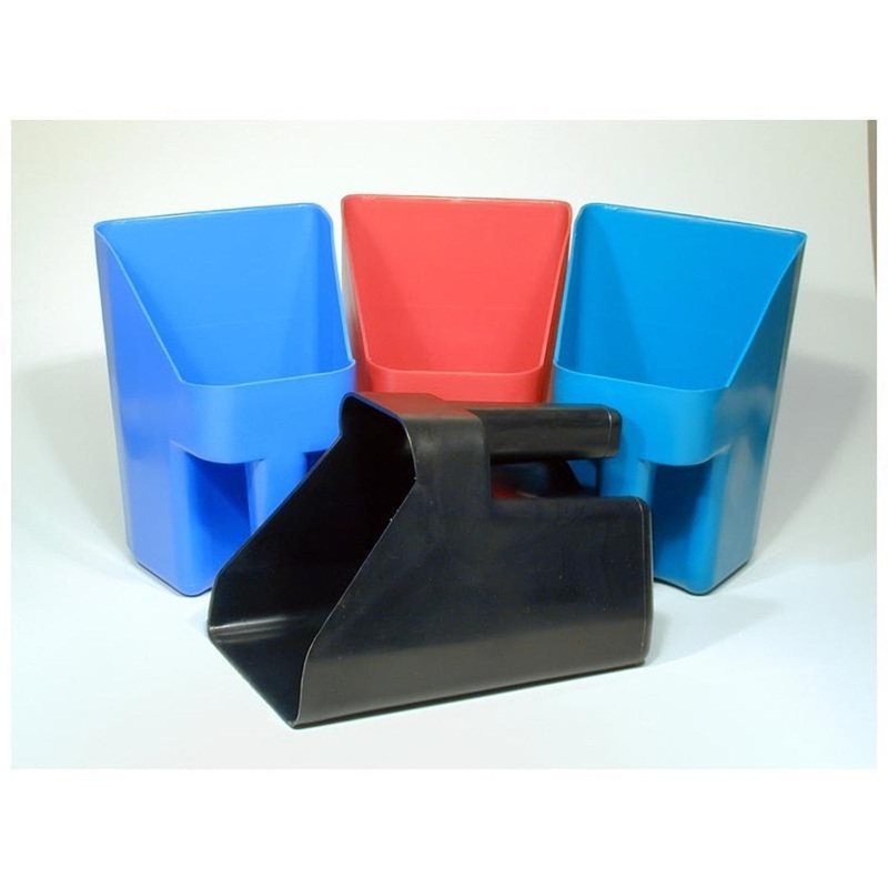 Tolco Plastic Feed Scoop|NEON ORANGE|BLUE|RED|BLACK|GREEN|NEON PINK