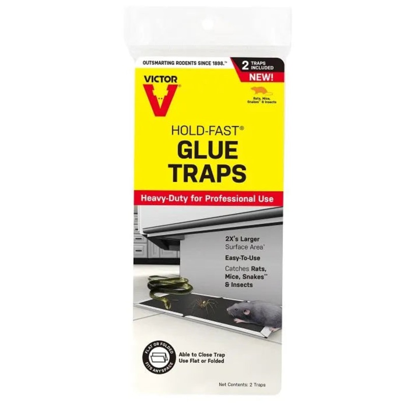 Woodstream Victor Hold-Fast Disposable Rat Glue Traps