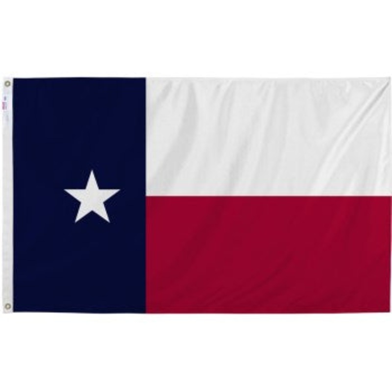 Valley Forge Flag Co TX3 3×5 Texas Flag