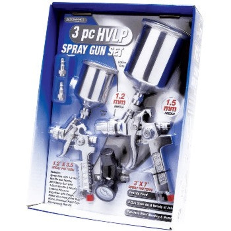 Wilmar Corp M503 HVLP Spray Gun Kit – 3 Piece