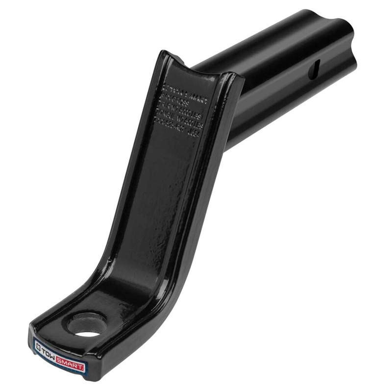 TowSmart Class 3 5,000 lb. X Mount 5-1/4 in. Drop, 4 in. Rise, 1 in. Shank Reversible Trailer Hitch Ball Mount