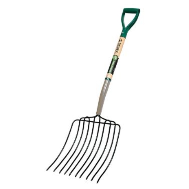 Truper Tools Tru Pro 10-Tine Manure Fork D-Handle