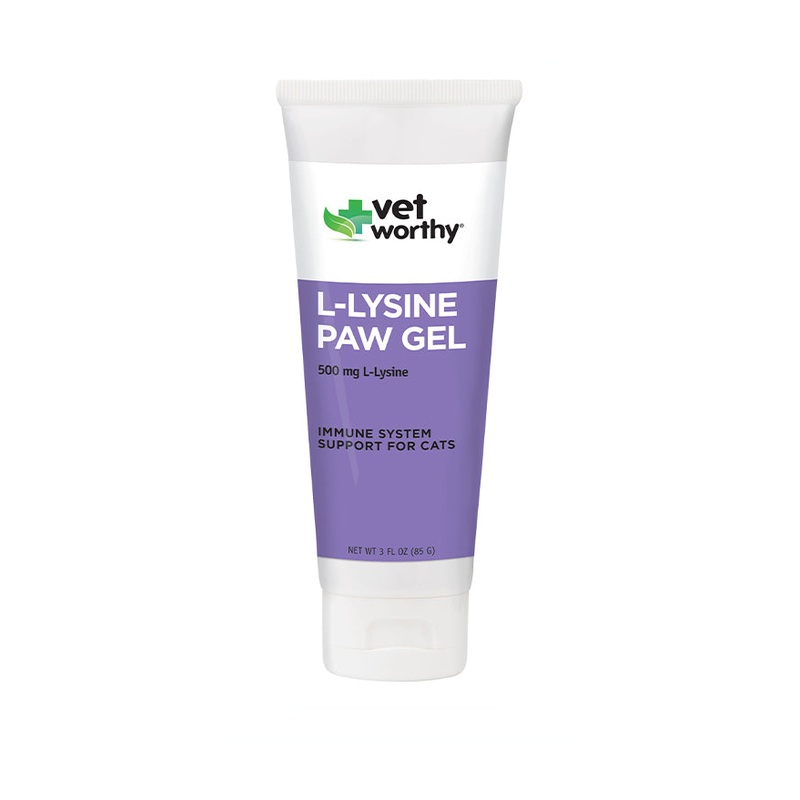 Vet Worthy L-Lysine Paw Gel for Cats