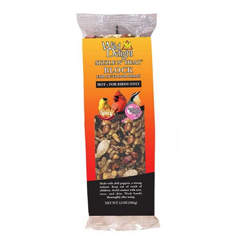 WILD DELIGHT SIZZLE N’ HEAT BLOCK BIRD FOOD