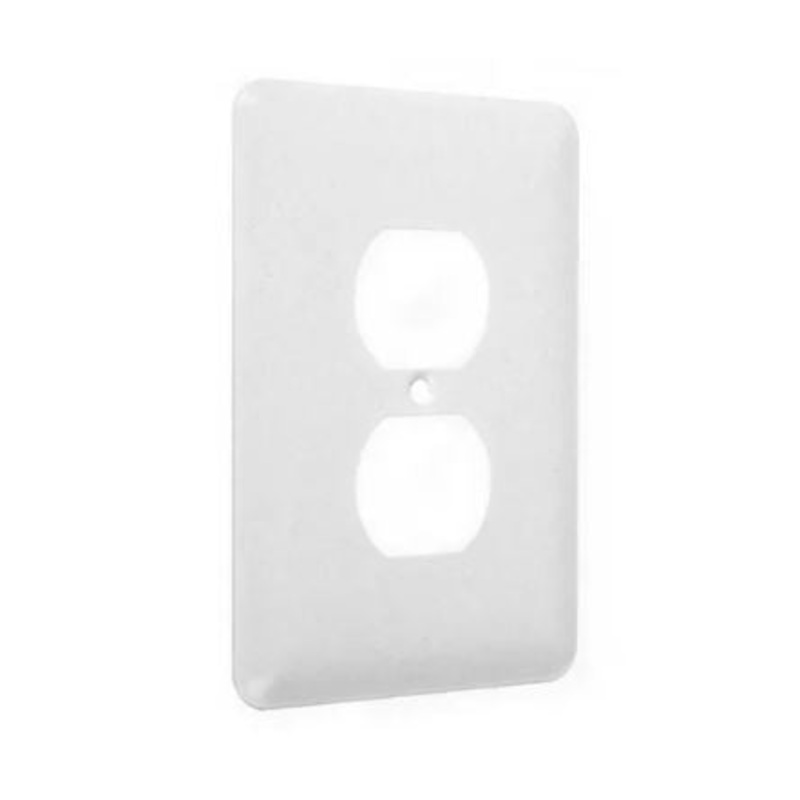 Taymac 1-Gang Metal Wallplate, Maxi, Duplex