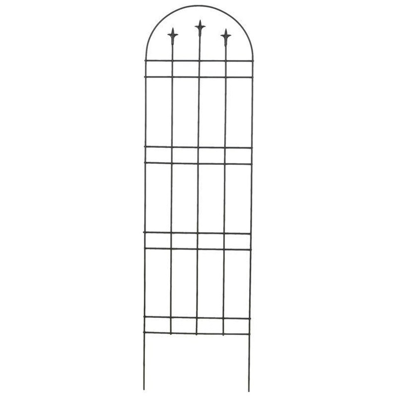 TRELLIS ARCH (21.8X3X74 INCH, BLACK)