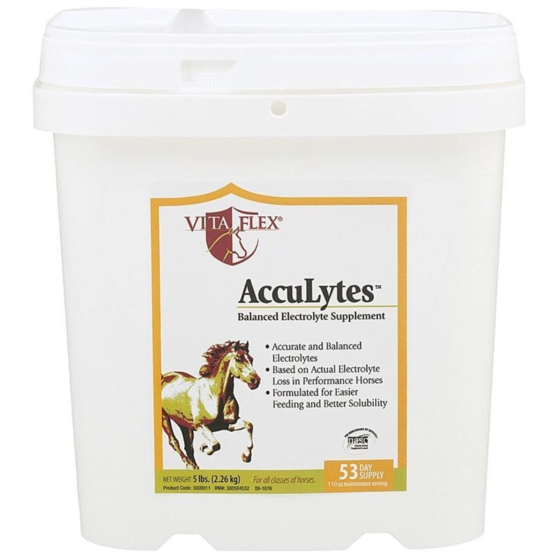 VITA FLEX ACCULYTES COMPLETE ELECTROLYTE FORMULA FOR HORSES