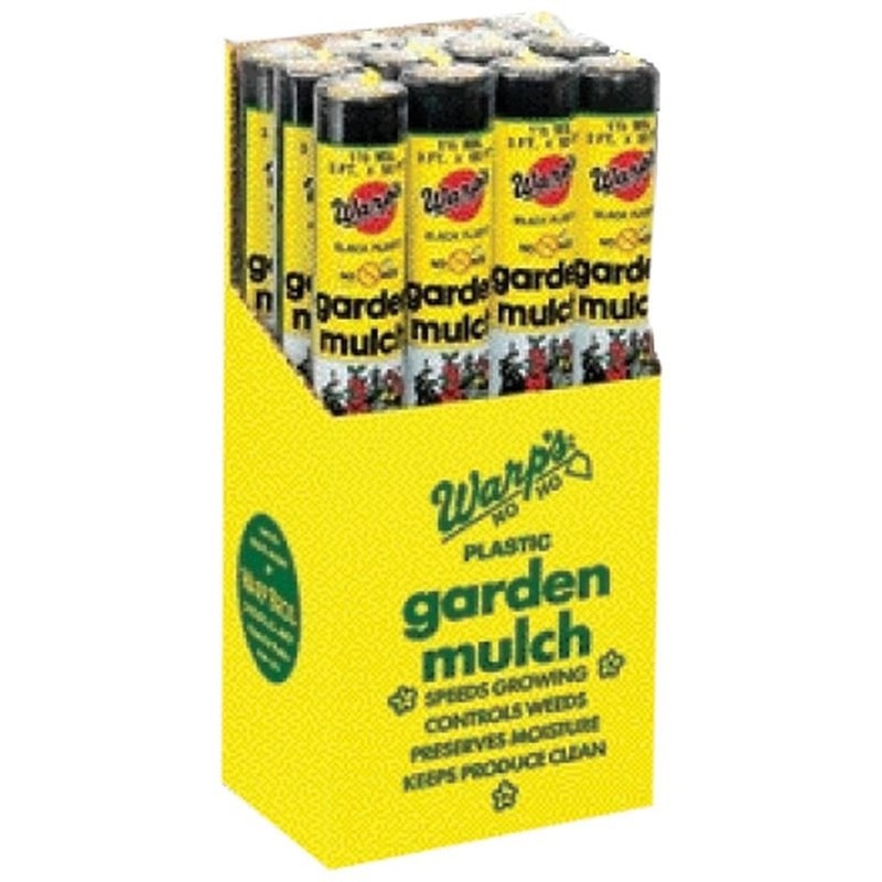 WARP’S NO-HOE GARDEN MULCH 1.5 MIL