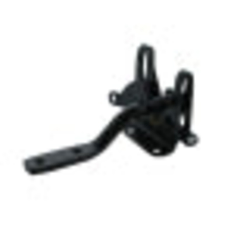 Ultra Hardware Self Locking Gravity Gate Latch, 4-1/8 – Black (4-1/8, Black)