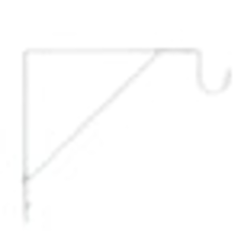 Ultra Hardware Shelf & Closet Rod Support, 2-1/2 – White (2-1/2, White)