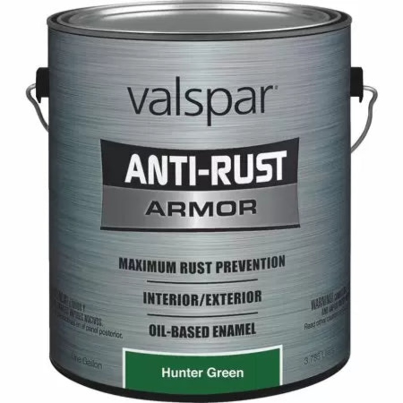 Valspar 4000 Alkyd Enamel  1 Gallon Hunter Green (1 Gallon, Hunter Green)