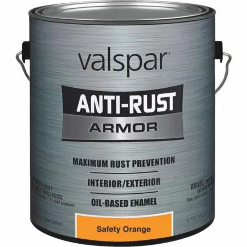 Valspar 4000 Alkyd Enamel  1 Gallon Safety Orange (1 Gallon, Safety Orange)
