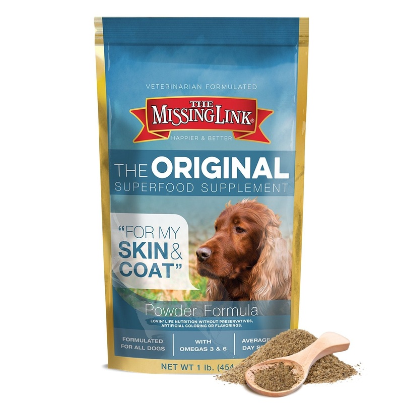 The Missing Link Original Skin & Coat Powder Supplement for All Adult Dogs