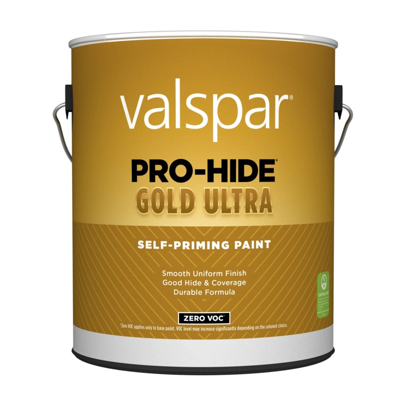 Valspar Pro-Hide Gold Ultra Interior Self-Priming Paint Eggshell 1 Gallon Clear Base