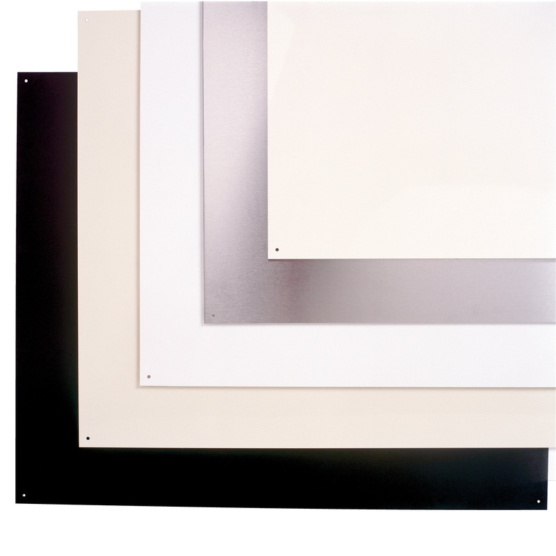 36-Inch wide Backsplash in Reversible White/Almond