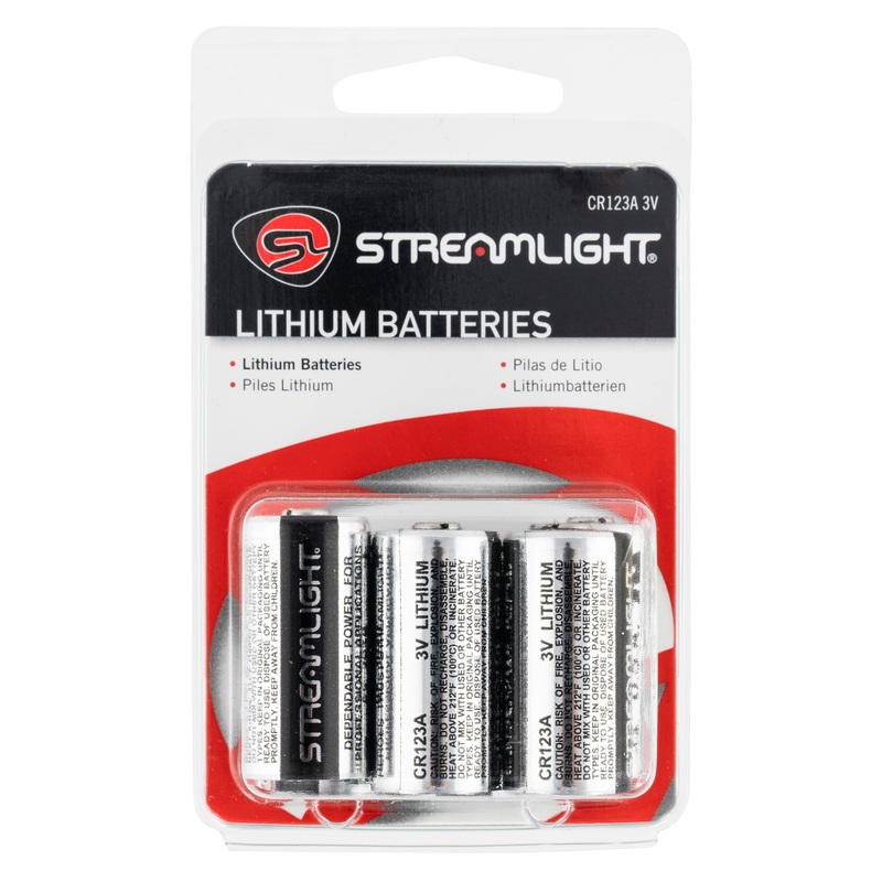 Streamlight 85180 CR123A  3v Lithium 6 Per Pack