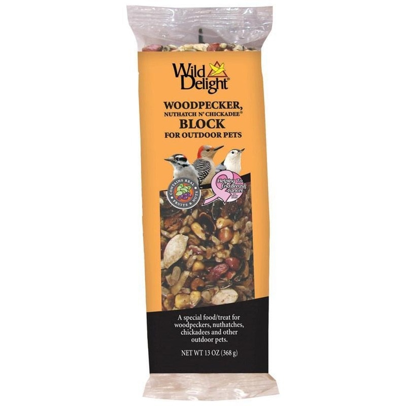 WILD DELIGHT WOODPECKER, NUTHATCH N’ CHICKADEE BLOCK