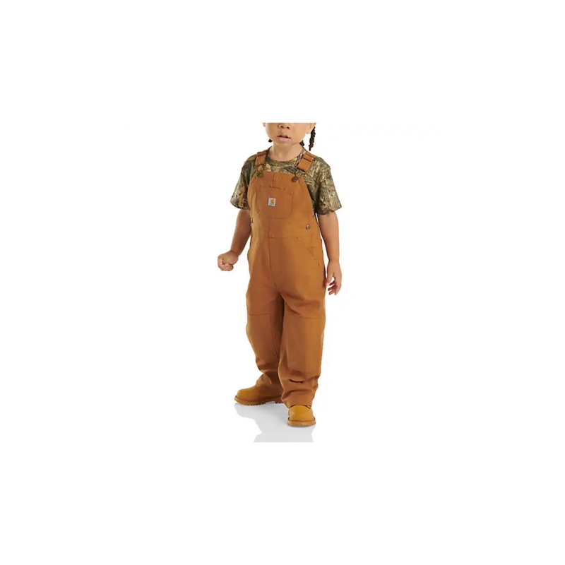 Carhartt Kids’ Canvas Bib Overall (Infant/Toddler)